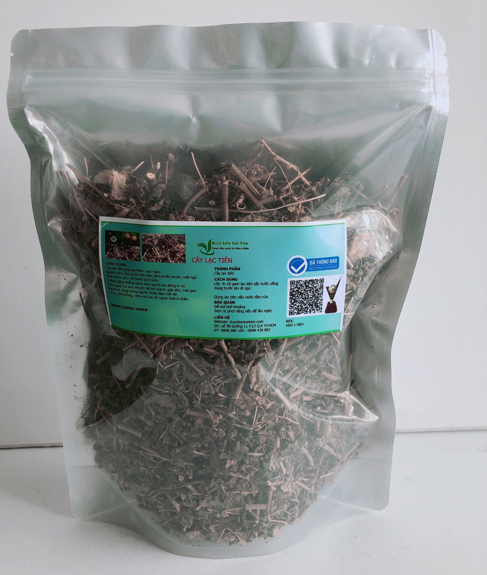 Cây lạc tiên sấy khô - Giúp an thần ngủ ngon, bảo vệ tim mạch, tăng cường miễn dịch