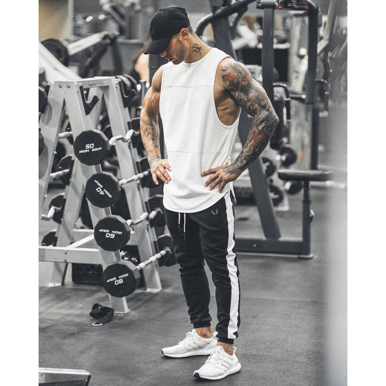 Áo Tanktop Thể Thao Tập Gyms Sát Nách Cá Tính