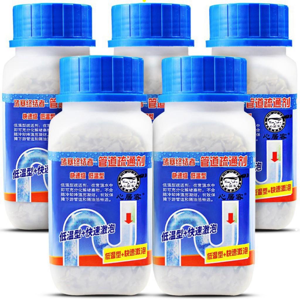 Chai Bột Thông Tắc Cống Thần Thánh - Đẩy Lùi Mọi Vết Bẩn