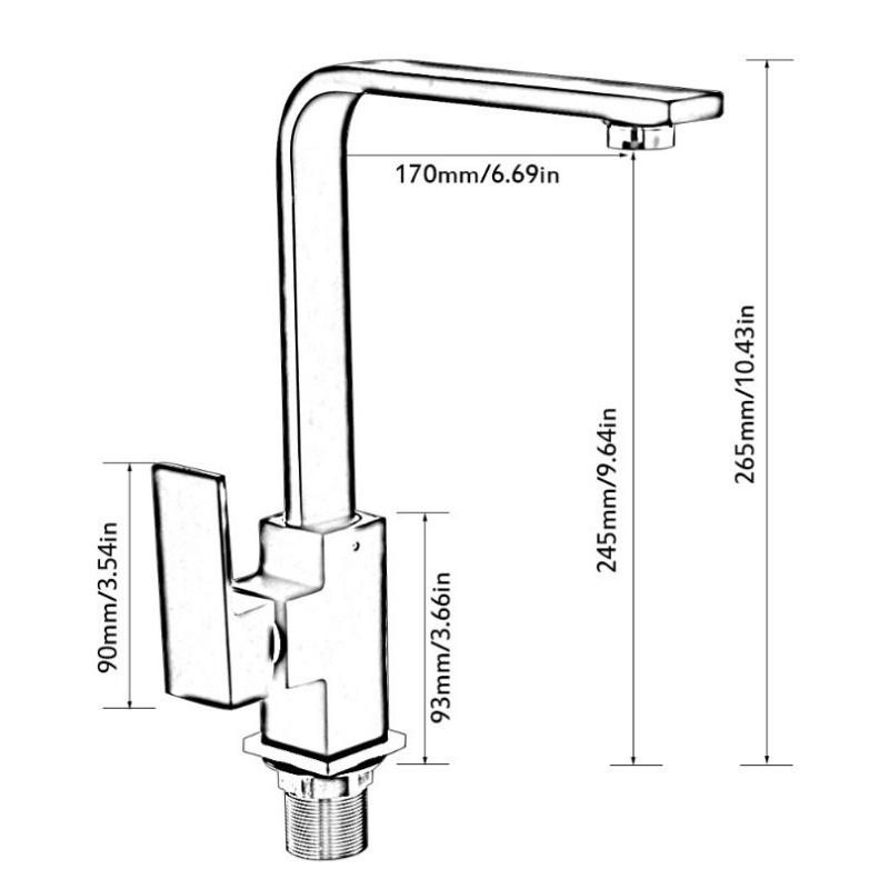 VÒI RỬA BÁT 2 đường NÓNG-LẠNH, lõi ĐỒNG MẠ CHROME - nhãn hiệu nước ngoài ROSLER 801 NEW, AN TOÀN, kiên trì LÂU DÀI. BH 3