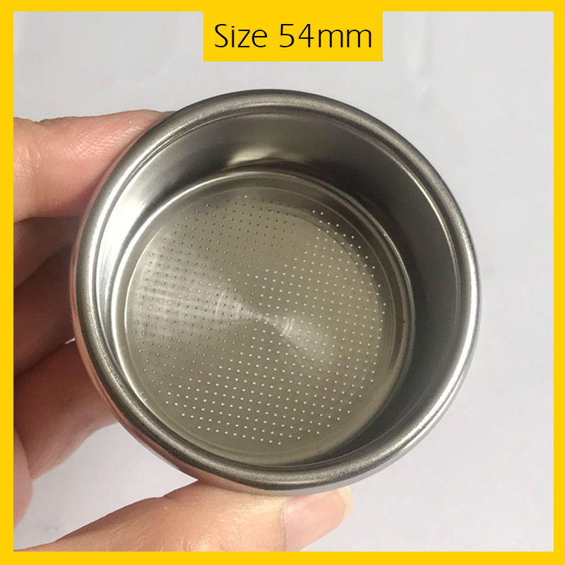 Giỏ lọc 54mm dành cho máy Breville, Gaggia Gran, Staresso Mirage | Filter Basket 54mm