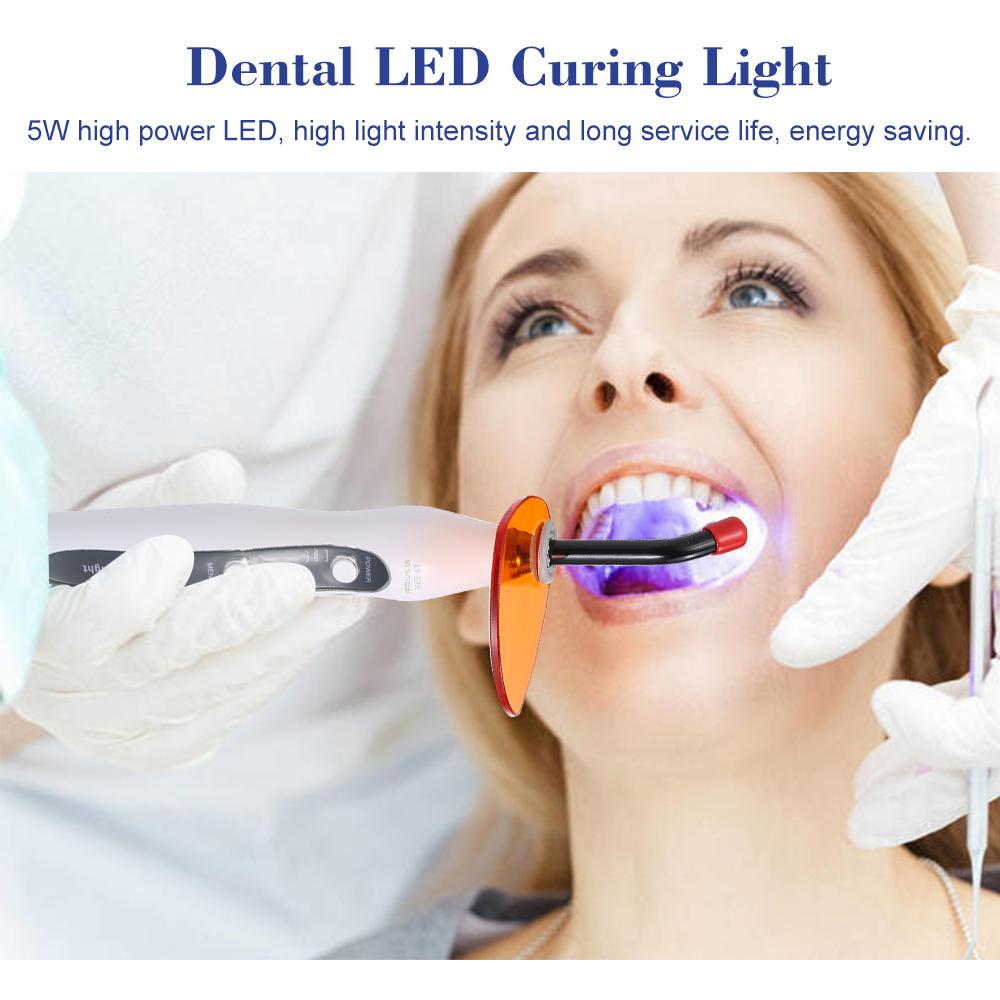 Máy đèn led chữa răng miệng, 3 chế độ làm viêc, thời lượng pin dài,Đèn LED công suất cao 5W, thiết kế vỏ nhựa