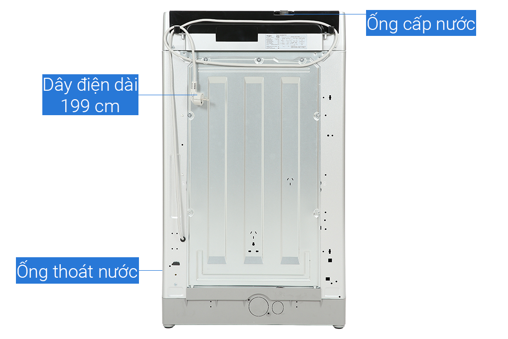 Máy giặt Whirlpool 8.5 kg VWVC8502FS - Hàng chính hãng - Chỉ giao HCM