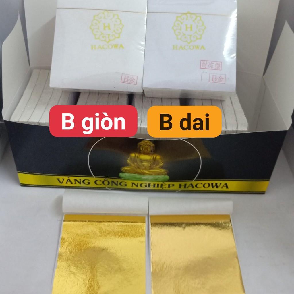2500 lá vàng Hacowa siêu đẹp, bóng láng chuyên dát tượng phật, đồ nội thất, đồ thủ công mỹ nghệ, phào chỉ