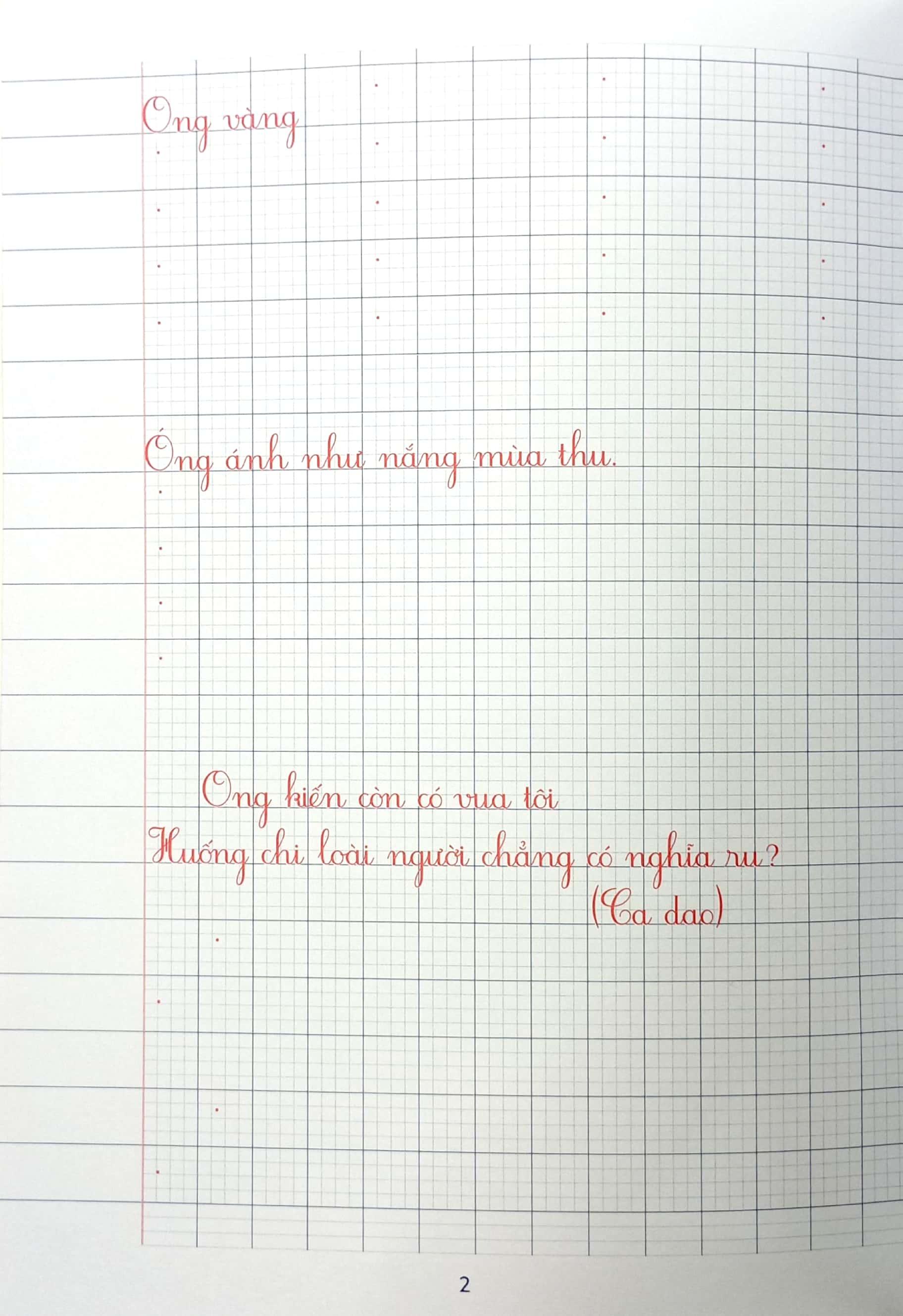 Vở Luyện Viết 3 - Tập 2