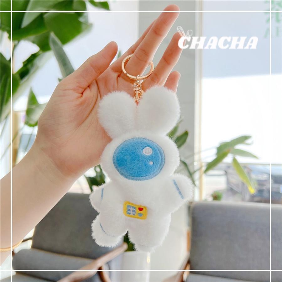 Móc khóa hình Phi hành gia Chacha Sweet cute treo balo túi xách siêu dễ thương