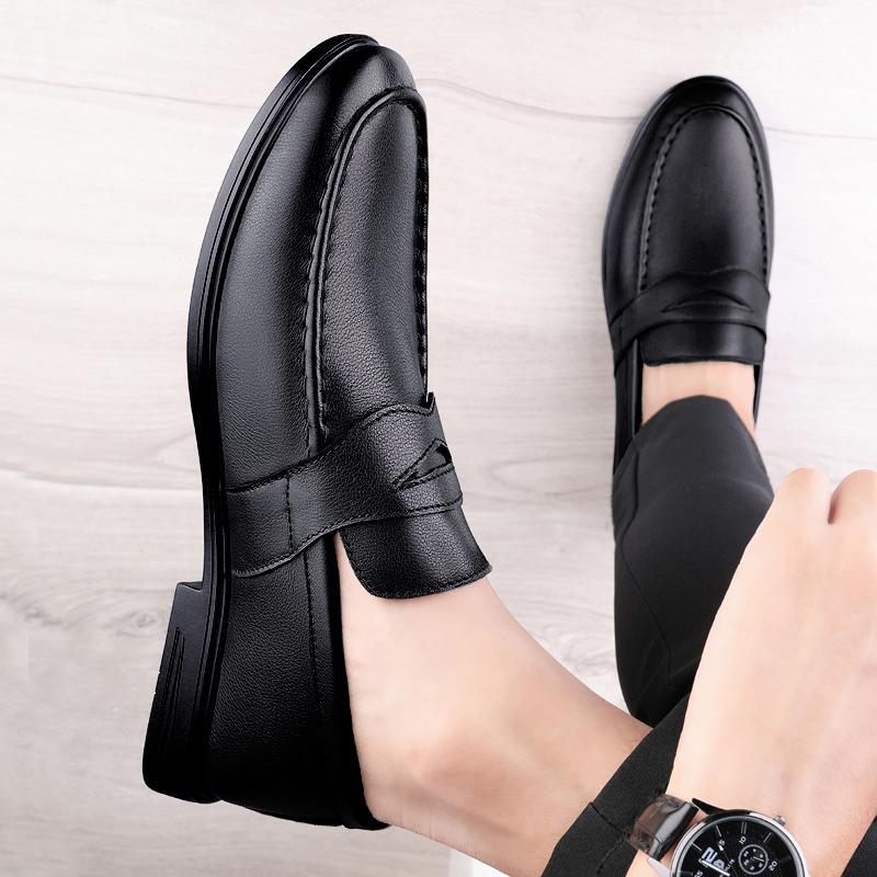 Giày da công sở kiểu dáng mới nhất giày ins giày công sở nhẹ giá rẻ nhất đảm bảo chất lượng