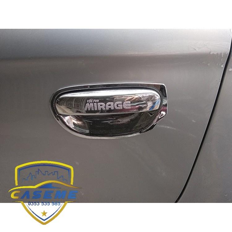 Ốp trang trí tay hõm cửa xe Mirage mạ crom