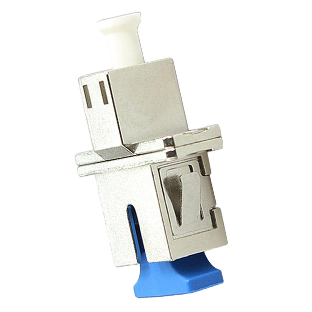 3-6pack SC to LC Single Mode Metal Housing Fiber Optic Adapter SC-LC Flange