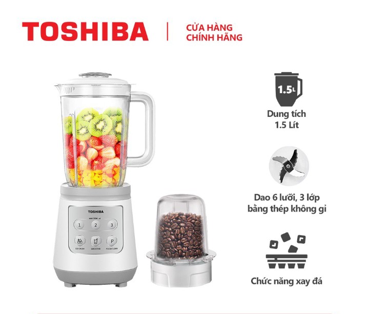 Máy xay sinh tố Toshiba BL-70PR1NV-HÀNG CHÍNH HÃNG