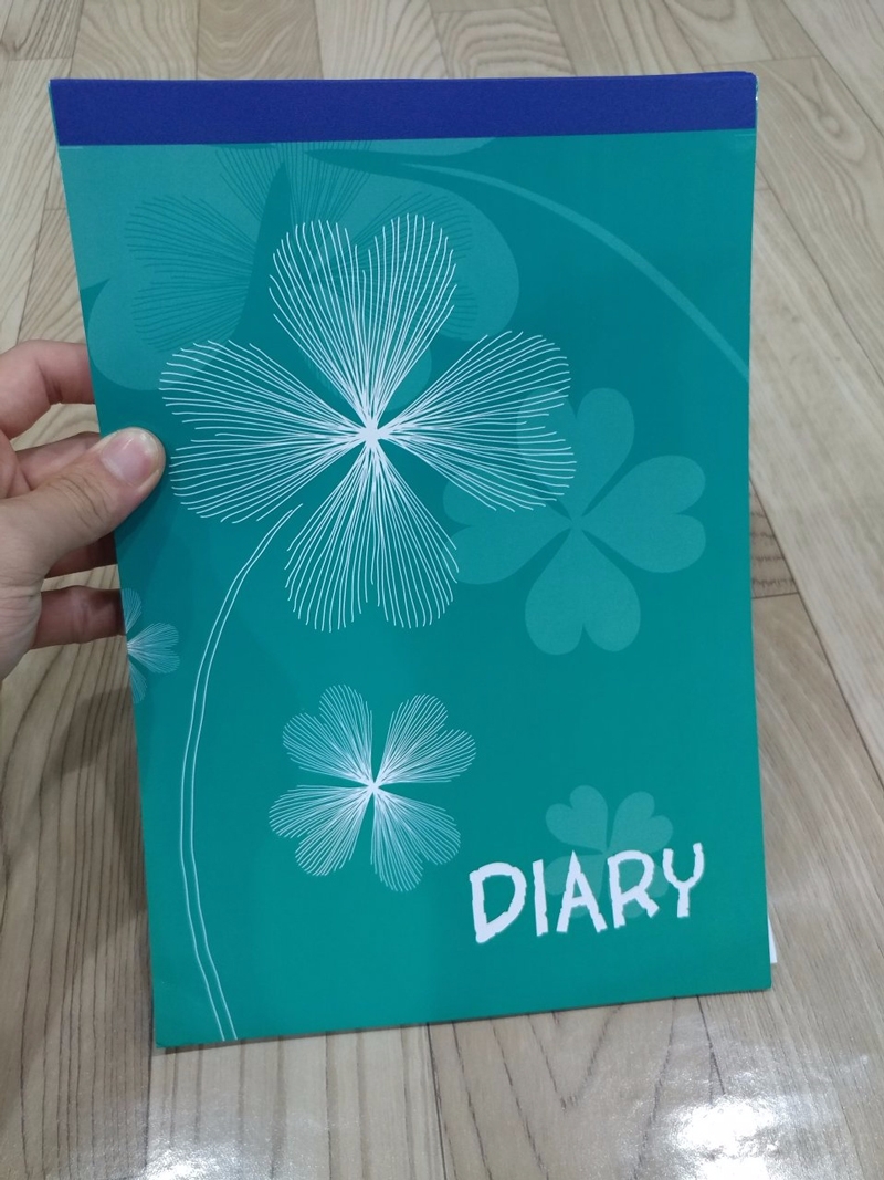 Sổ Diary A4 - Màu Xanh