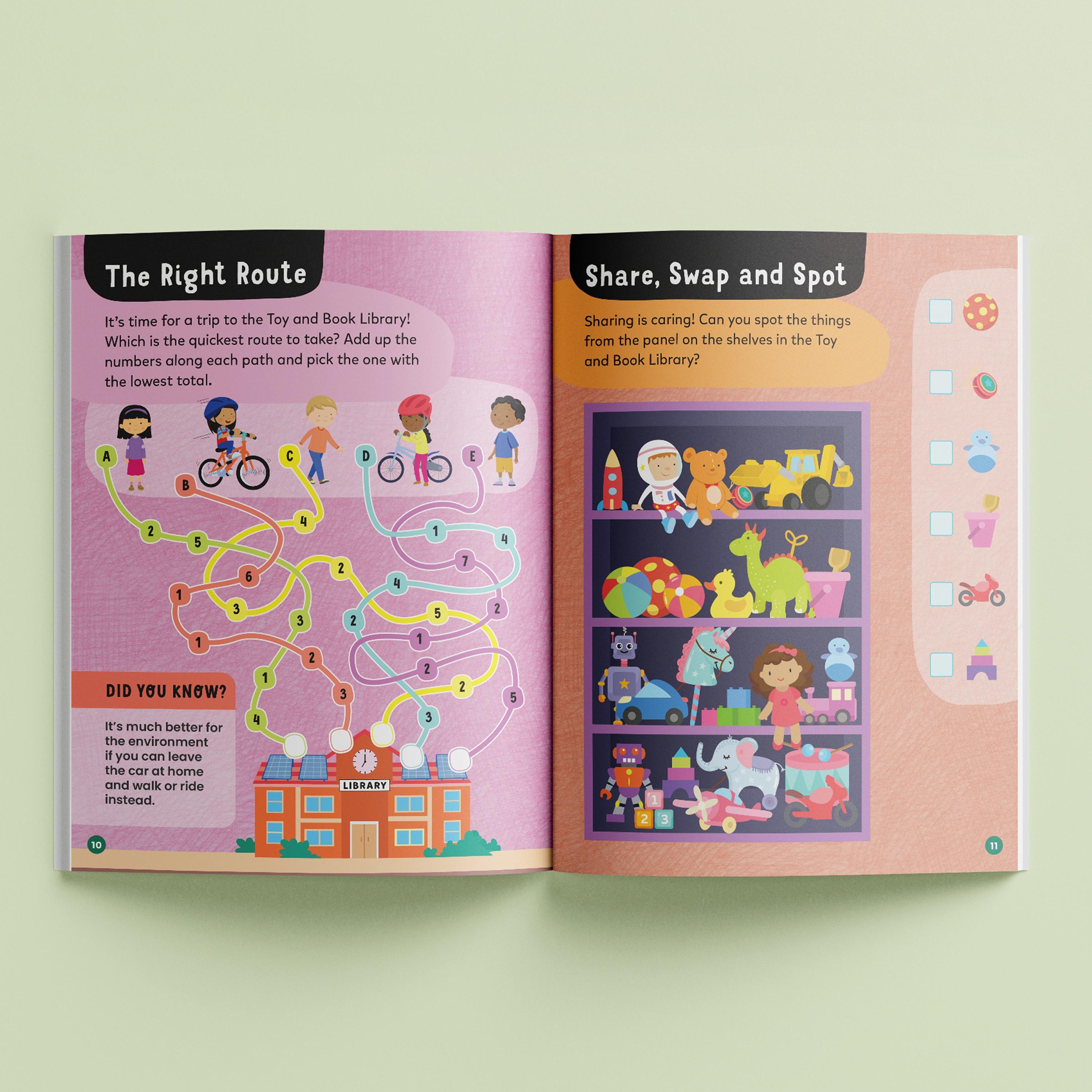 Sách ngoại văn: Eco Zoomers My Green Activity Book