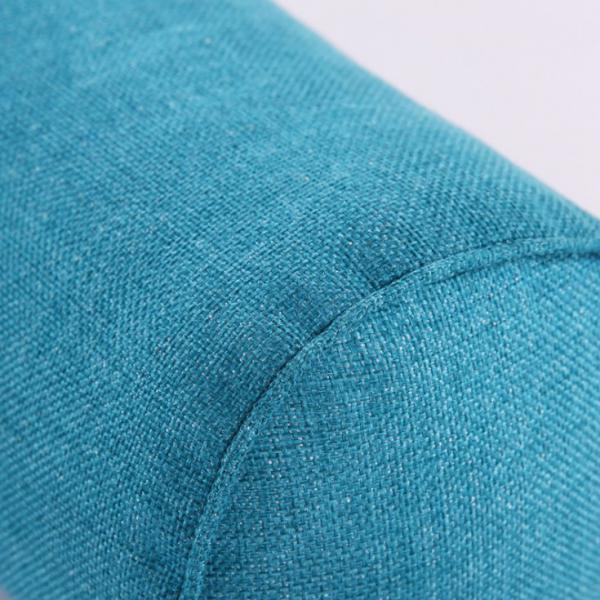 Orthopedic Neck Roll Pillow Round Cervical Support Spine Pillow Blue