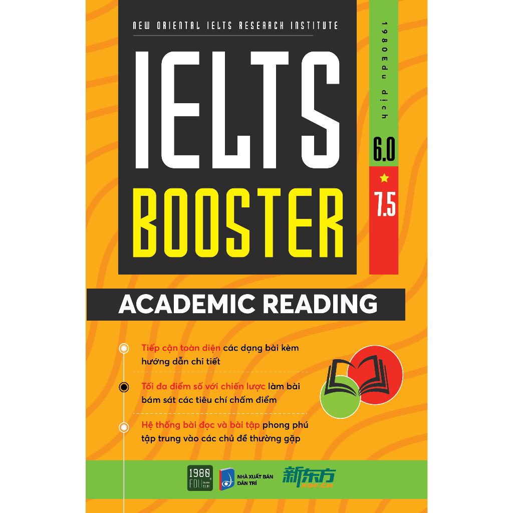 Sách Ielts Booster Academic Reading - 1980Books