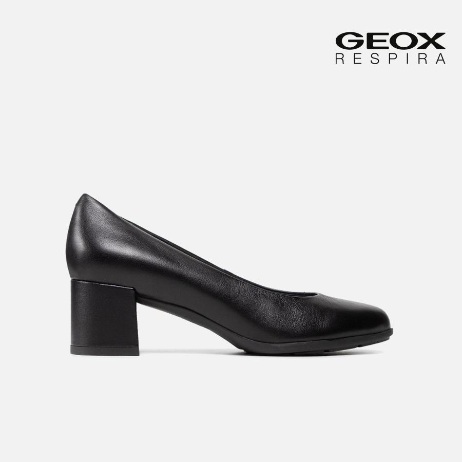 Giày Cao Gót Nữ GEOX N.Annya M. A Nappa BLACK