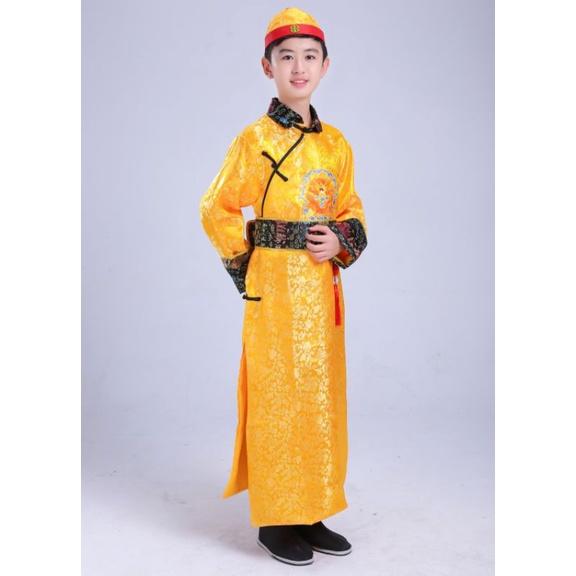 (Có sẵn) Trang phục bé trai Nhà Thanh Trung Quốc, quần áo công tử nhà Thanh cho bé trai