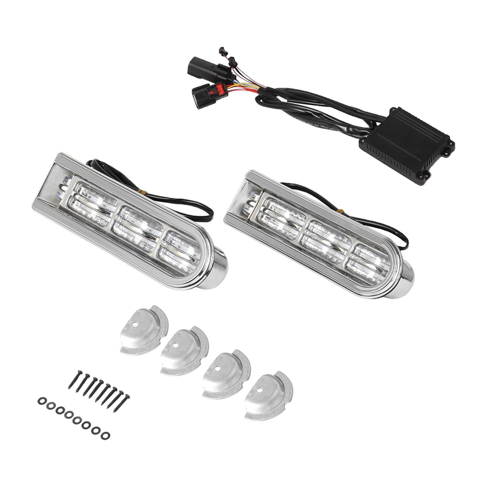 Saddlebag LED for Fltruse 2014-Later white