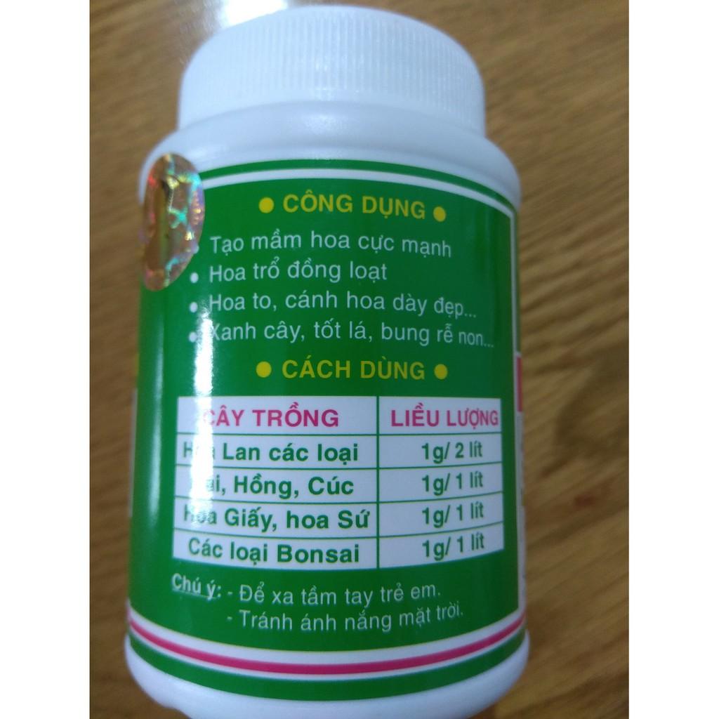 Phân bón tạo mầm hoa cực mạnh NPK 16-31-16 +TE - chai 100 gram