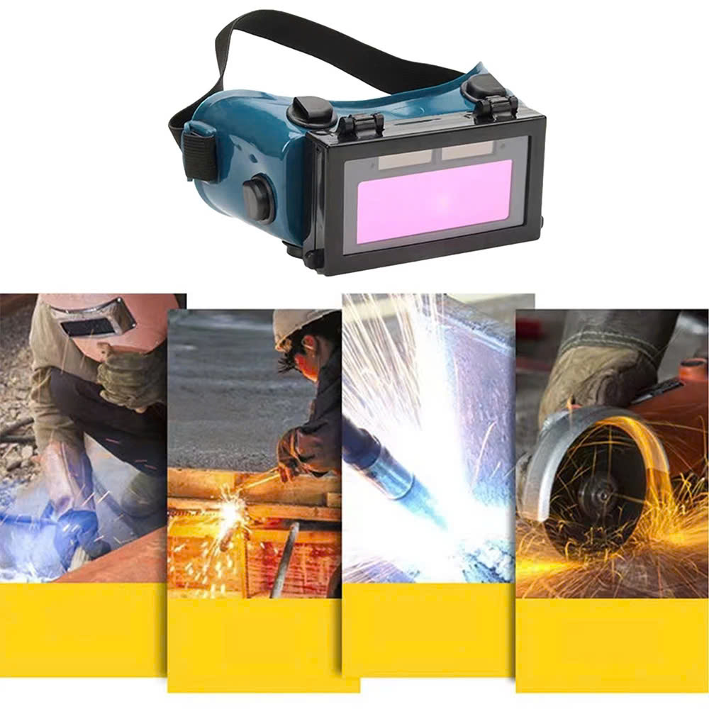 Kính Hàn Điện Tử Cao Cấp Tự Động Tối Khi Hàn – Chống Tia UV &amp; Hồng Ngoại đèn led