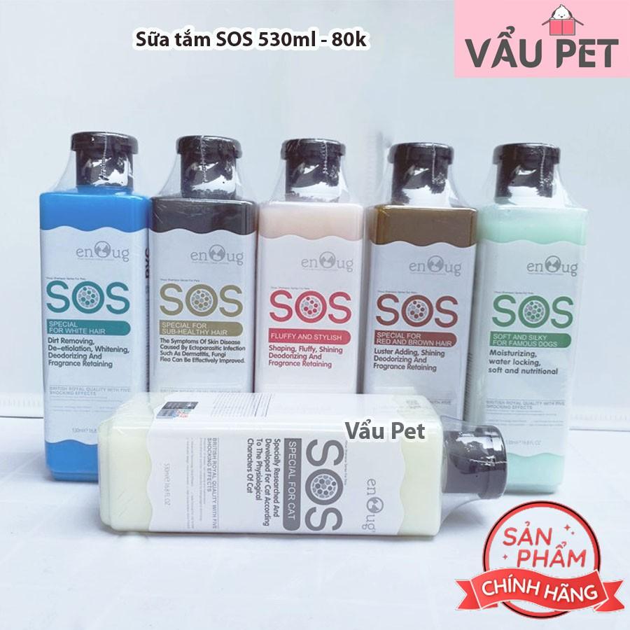 Hình ảnh Sữa tắm cho chó mèo SOS 530ml