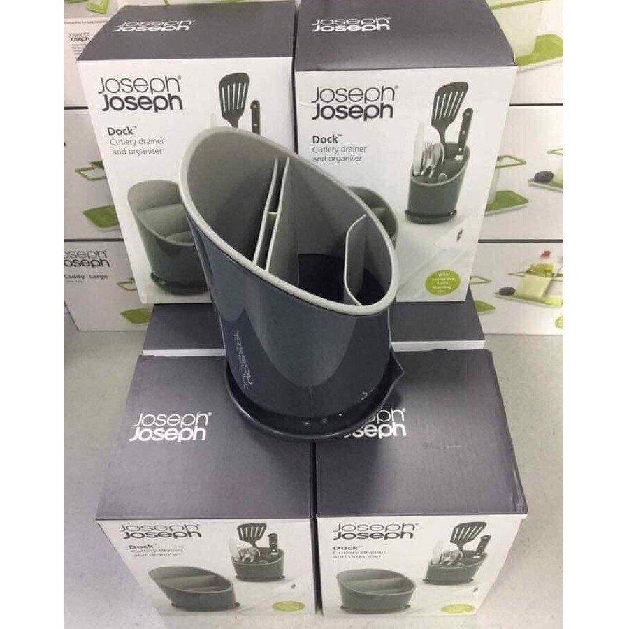Hộp Đựng Muỗng Thìa Nĩa Đũa Joseph Joseph 85075 Dock, 3 Ngăn, Nhựa BPA Cao Cấp An Toàn Cho Sức Khỏe, Nhập Đức