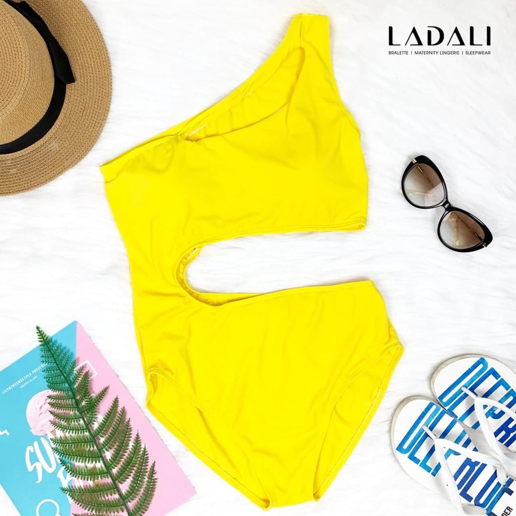 Monokini khoét eo, bikini 1 mảnh cut-out gợi cảm Freesize BKN212 - Vàng