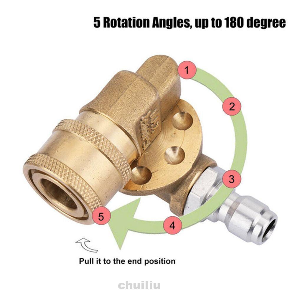Đầu Vòi Phun Nước Áp Suất Cao 180 Độ 1 / 4inch Với 5 Đầu Phun