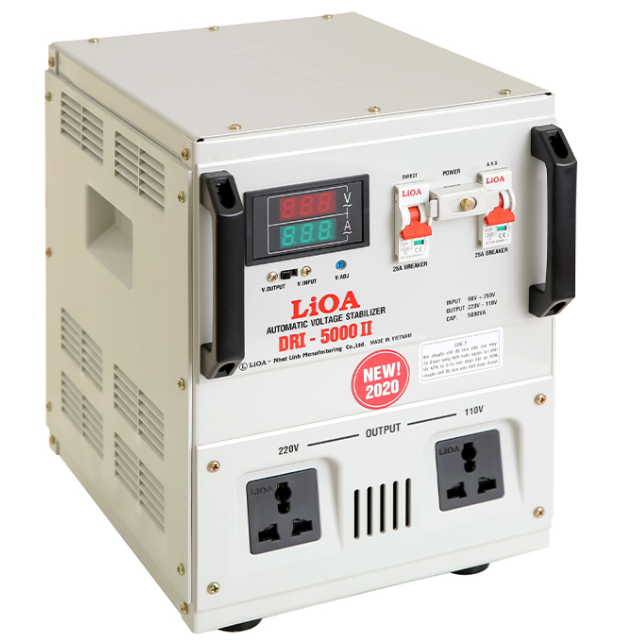 Ổn áp 1 pha LiOA DRI-5000 II