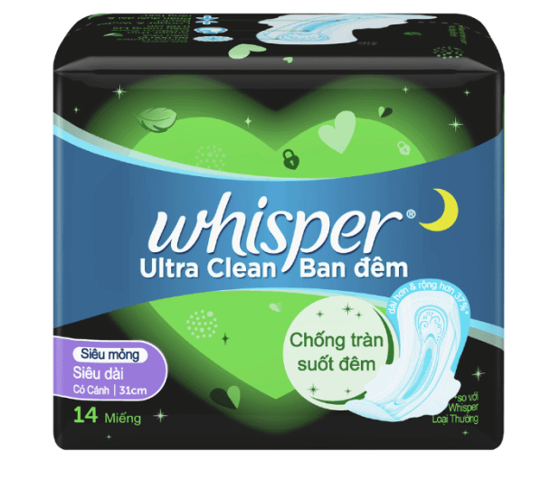 Whisper Ultra cánh đêm 12Sx24(12.22)