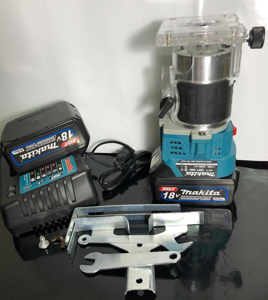MÁY ĐÁNH CẠNH DÙNG PIN 18V MAKITA DRT50Z - HÀNG CHÍNH HÃNG