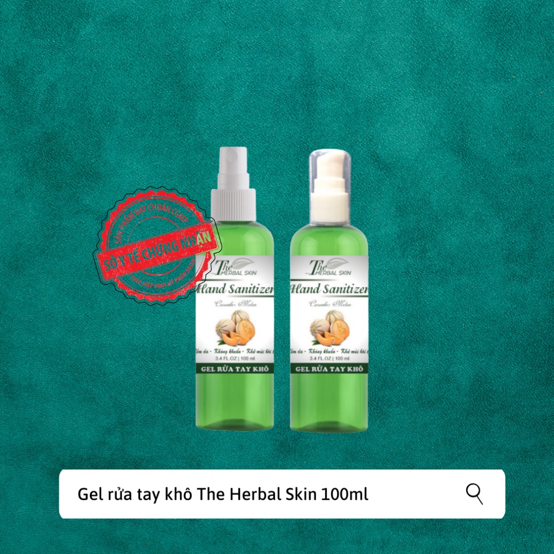 Gel Rửa Tay Khô The Herbal Skin 100ml