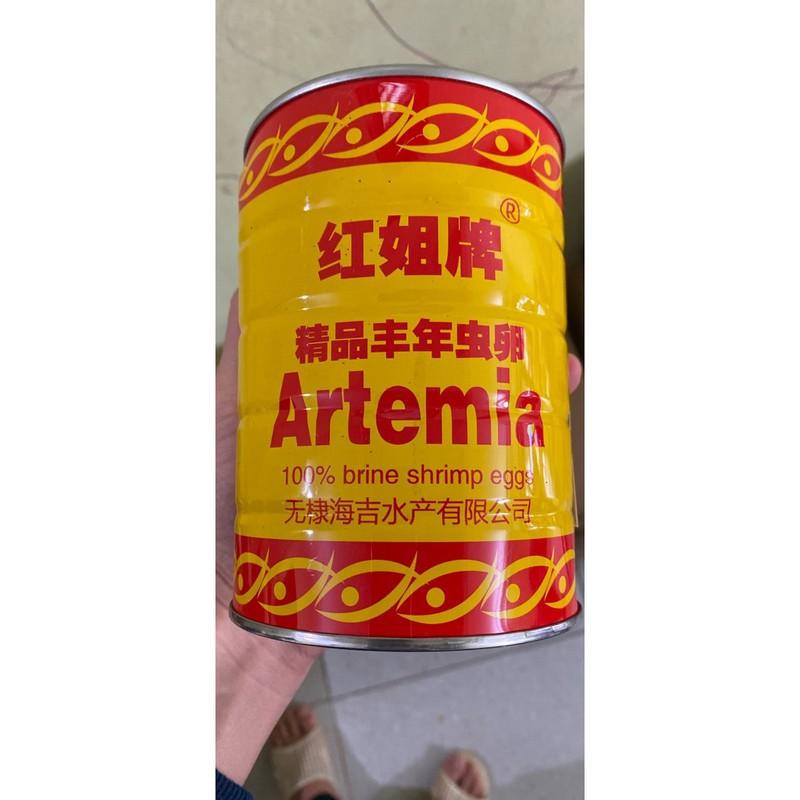Artemia ấp nở lon vàng 50g - thức ăn dành cho cá cảnh