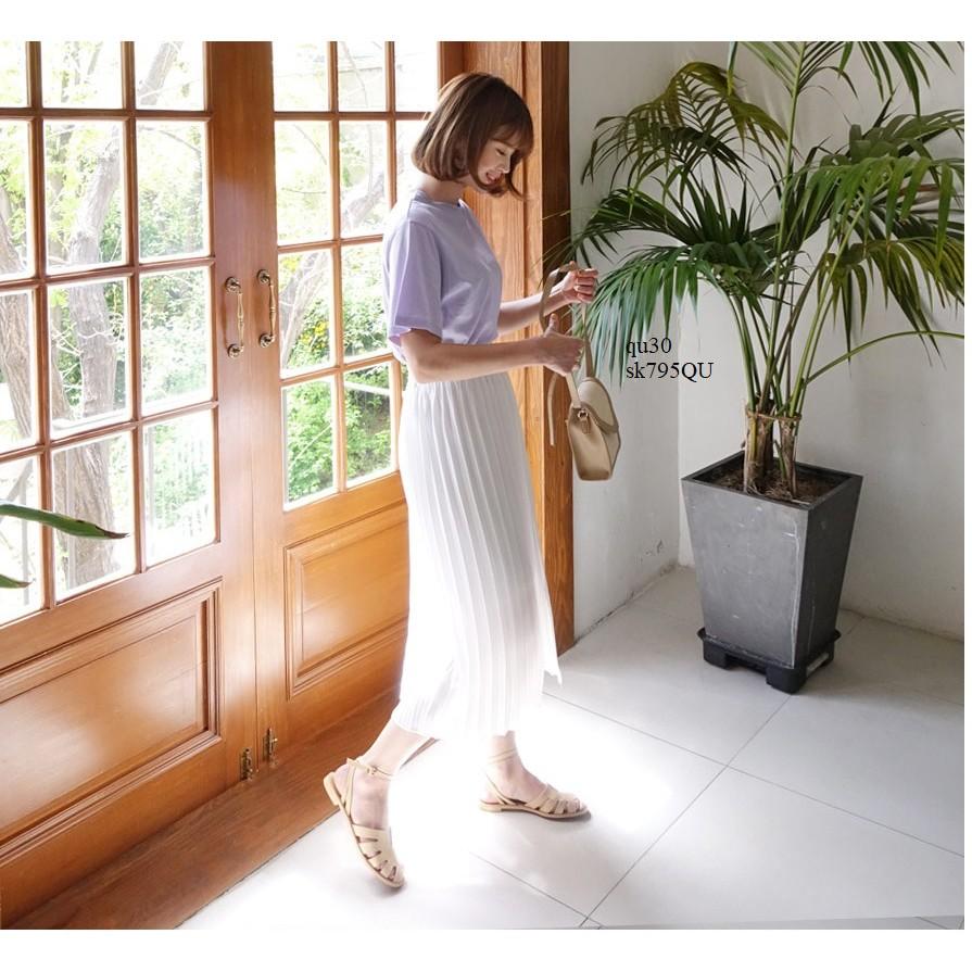 SK710 CHÂN VÁY DẬP LY LƯNG THUN