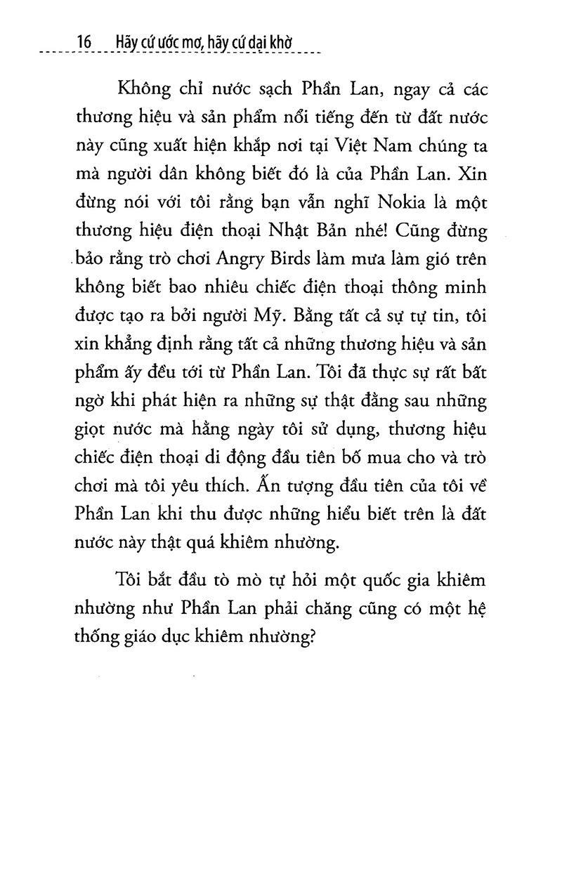 Hãy Cứ Ước Mơ, Hãy Cứ Dại Khờ