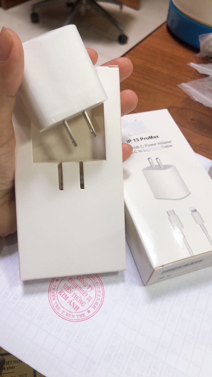 Cóc sạc nhanh PD 20W chân cắm L, sạc nhanh vào pin, bảo hành 1 năm