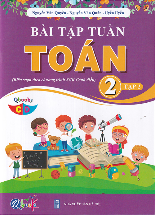 Sách - Bài tập tuần Toán 2 tập 2 (Biên soạn theo chương trình sgk Cánh diều)