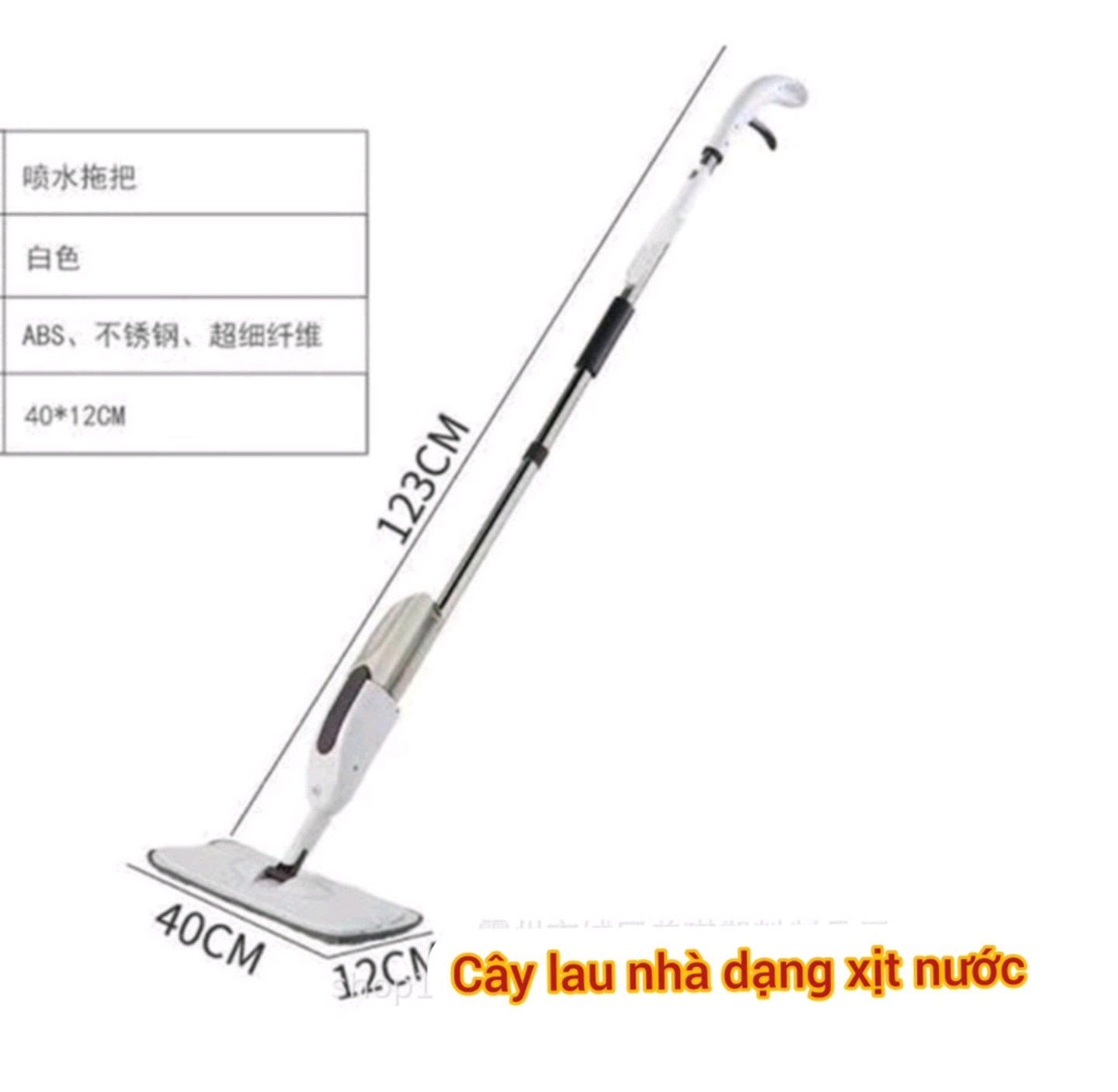 CÂY LAU NHÀ PHUN SƯƠNG SIÊU SẠCH XOAY 360 ĐỘ THÔNG MINH TIỆN DỤNG HÀNG CAO CẤP