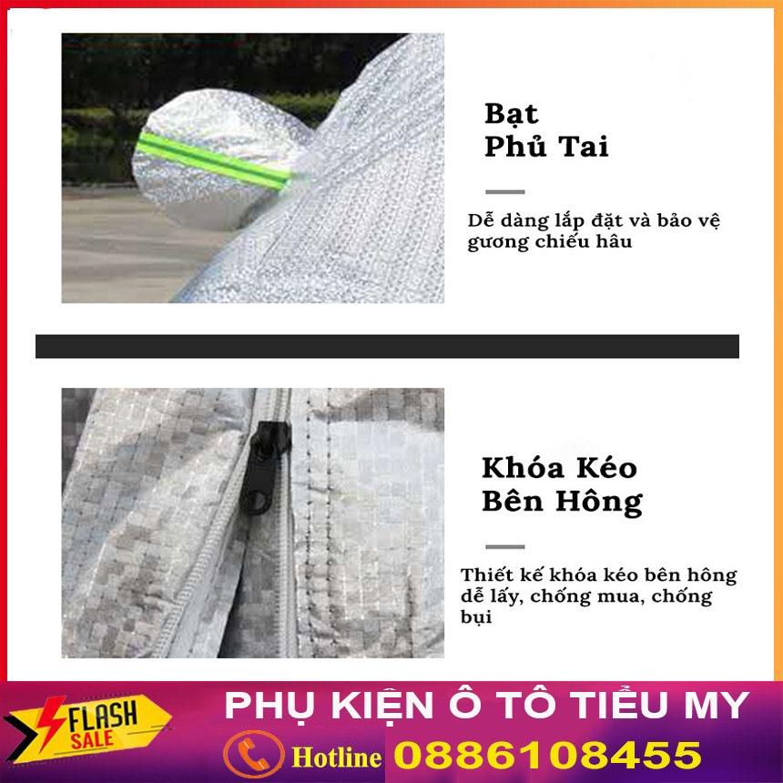 Bạt Phủ Xe Ô Tô KIA Morning, Soluto, Cerato, Seltos, K3, Rondo, Optima, Sorento, Sedona, có phản quang