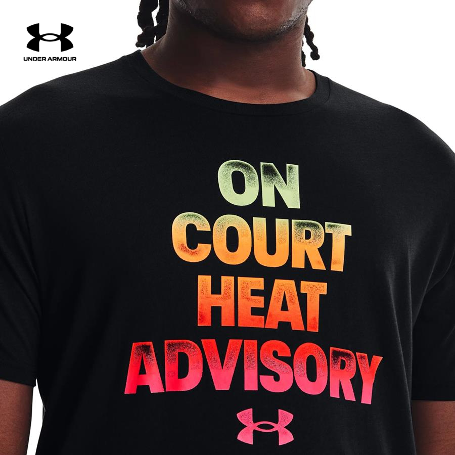 Áo thun tay ngắn thể thao nam Under Armour BBALL HEAT ADVISORY SS - 1370234-001