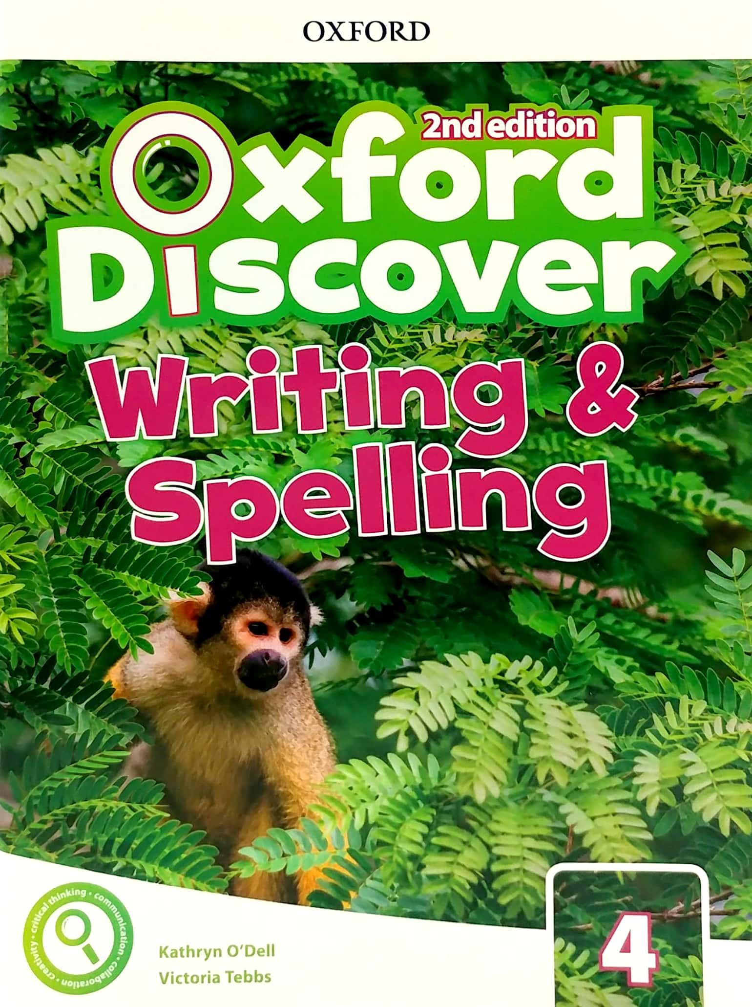 Oxford Discover 2nd Edition: Level 4: Writing and Spelling Book