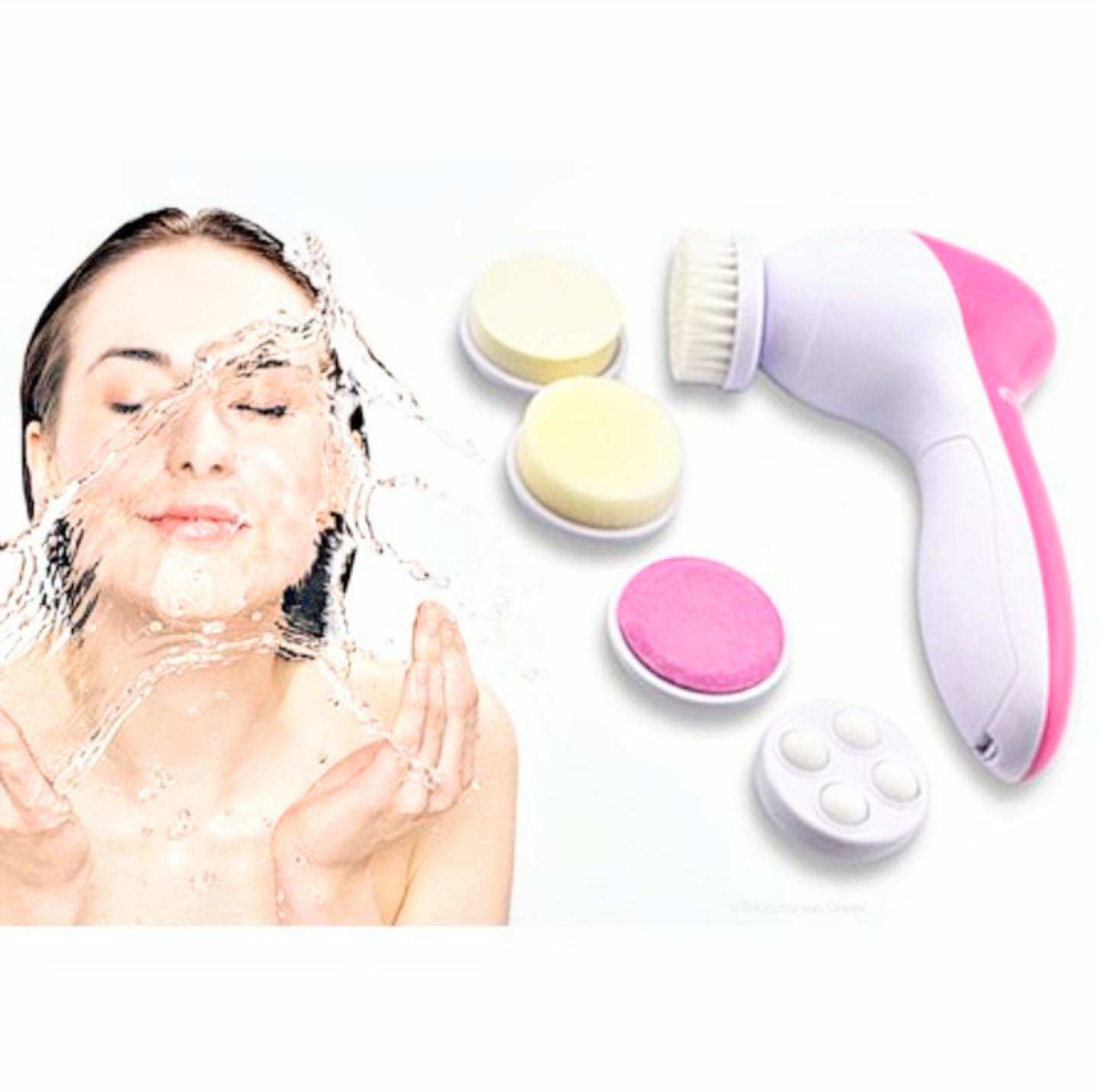MÁY RỬA MẶT MESSAGE MẶT ĐA NĂNG TIỆN DỤNG TẶNG 5 ĐẦU RỬA MASSAGE TIỆN DỤNG HÀNG CHUẨN CHẤT LƯỢNG