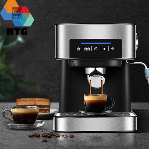 Máy pha cà phê Espresso chuẩn áp suất 20 bar, chế độ cốc đôi CM6863 tích hợp cảm ứng tiện lợi Hàng Chính Hãng