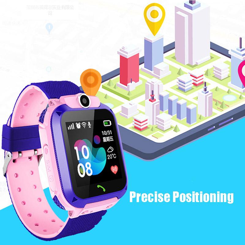 Trẻ Em Thông Minh 2 SIM Thẻ Thông Minh Trẻ Em Đồ Chơi Điện Thoại IP67 Chống Nước SOS Chống Mất LBS Vị Trí Theo Dõi quà Giáng Quà Tặng Sinh Nhật