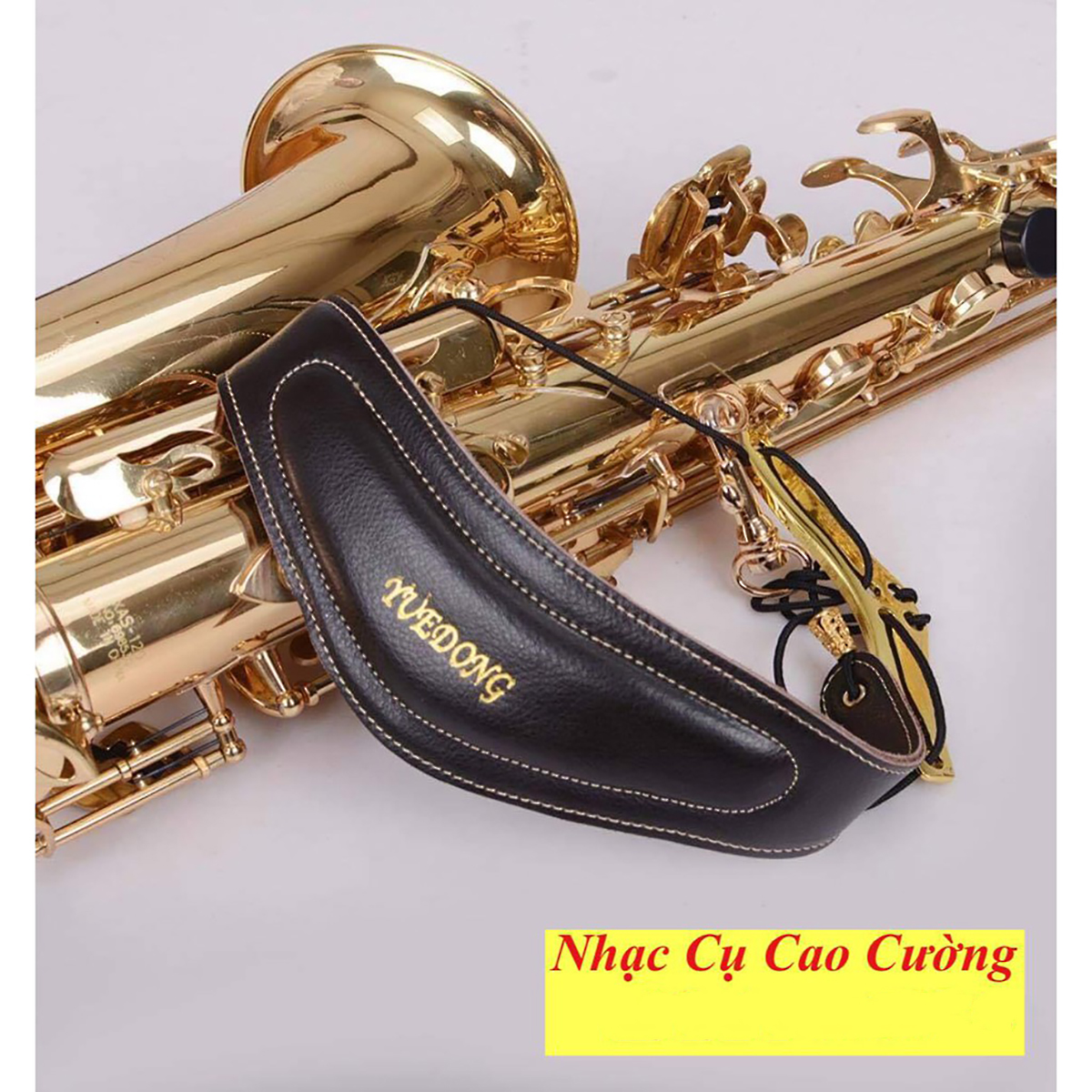 Dây Đeo Kèn Saxophone Da Bò Cao Cấp