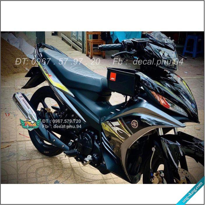 Tem Rời Exciter 135 LC xám đen vàng