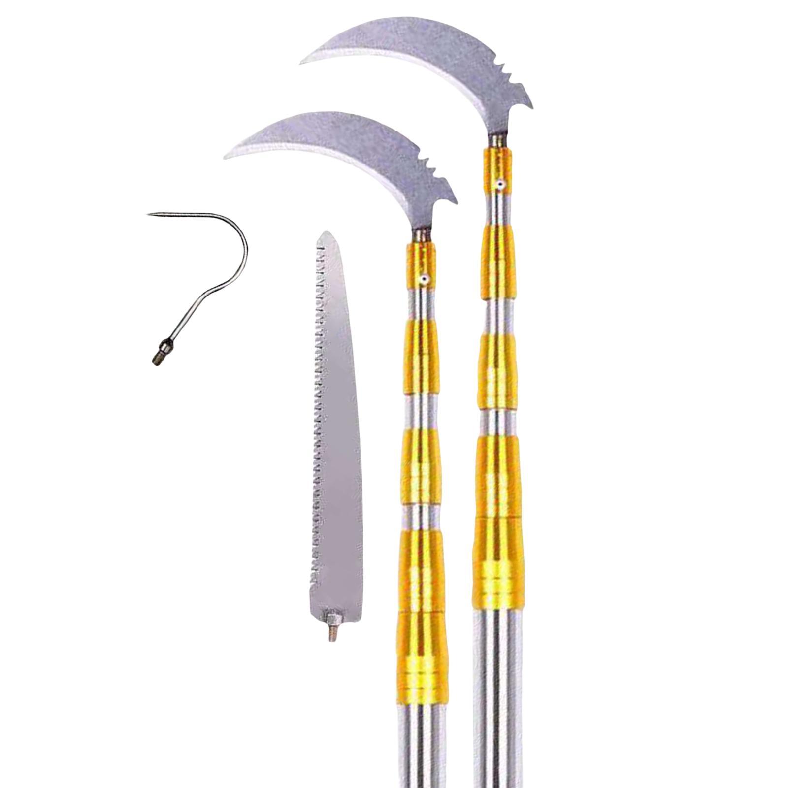 Fruit Picker Orchard Tool Garden Equipment Extendable Accs Fruit Picker Tool