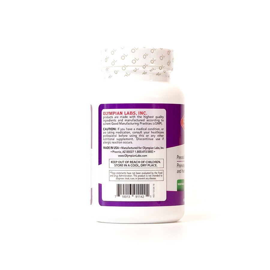 Be-Folic Acid Bổ sung axit folic cho bà bầu Olympian Labs 100 viên