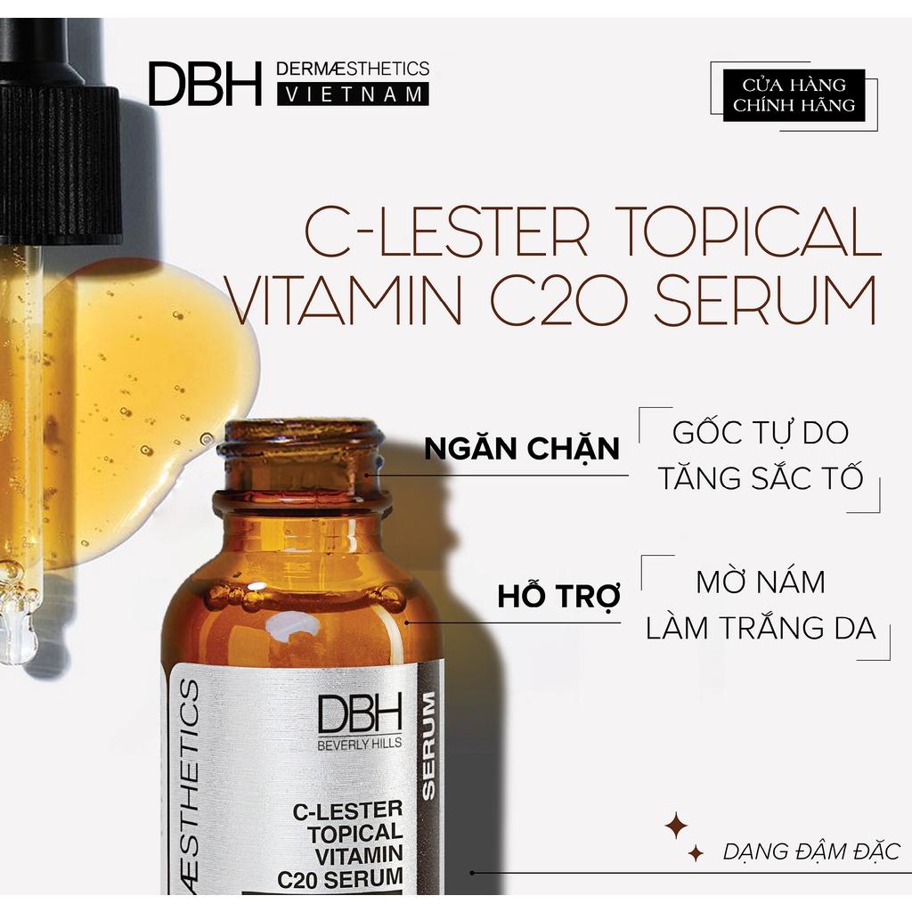 Tinh chất trắng sáng da C LESTER TOPICAL VITAMIN C20 DBH 29.57ML