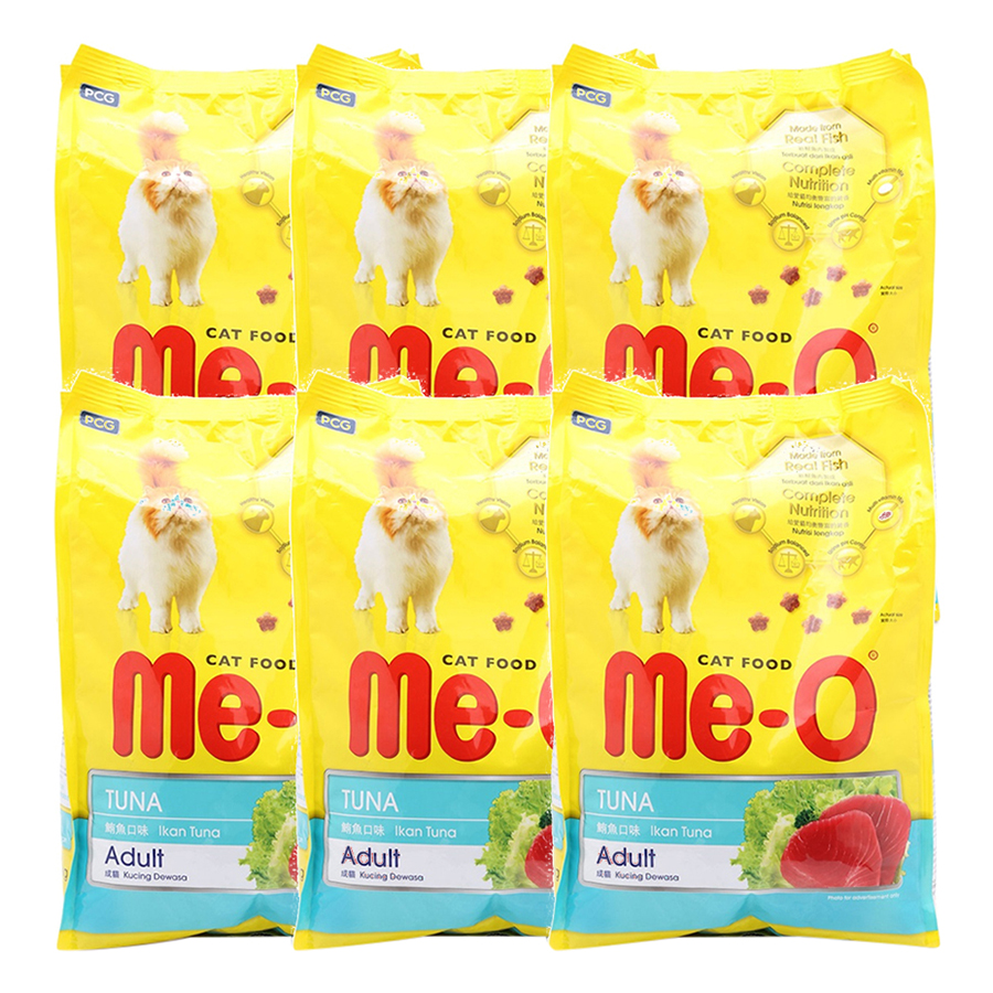 6 Gói Thức Ăn Cho Mèo Lớn Me-O Adult