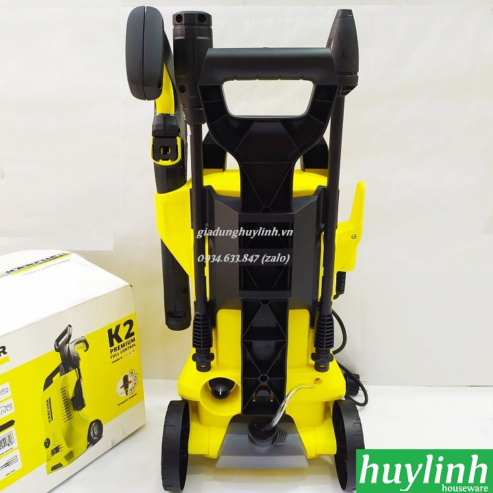 Máy xịt rửa xe cao áp Karcher K2 Premium Full Control - Sản xuất tại Đức-  Hàng chính hãng